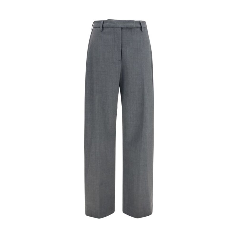 The Latest Women Straight-Leg Wool-Blend Pants